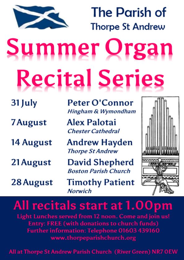 Summer Organ Recital Series